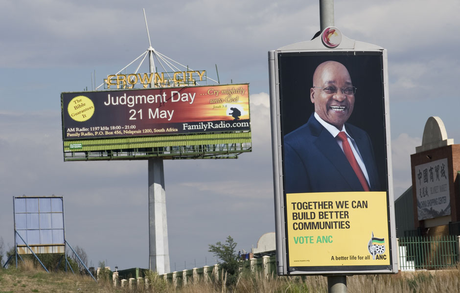 judgment day 2011 billboard. Judgment Day. An ANC 2011